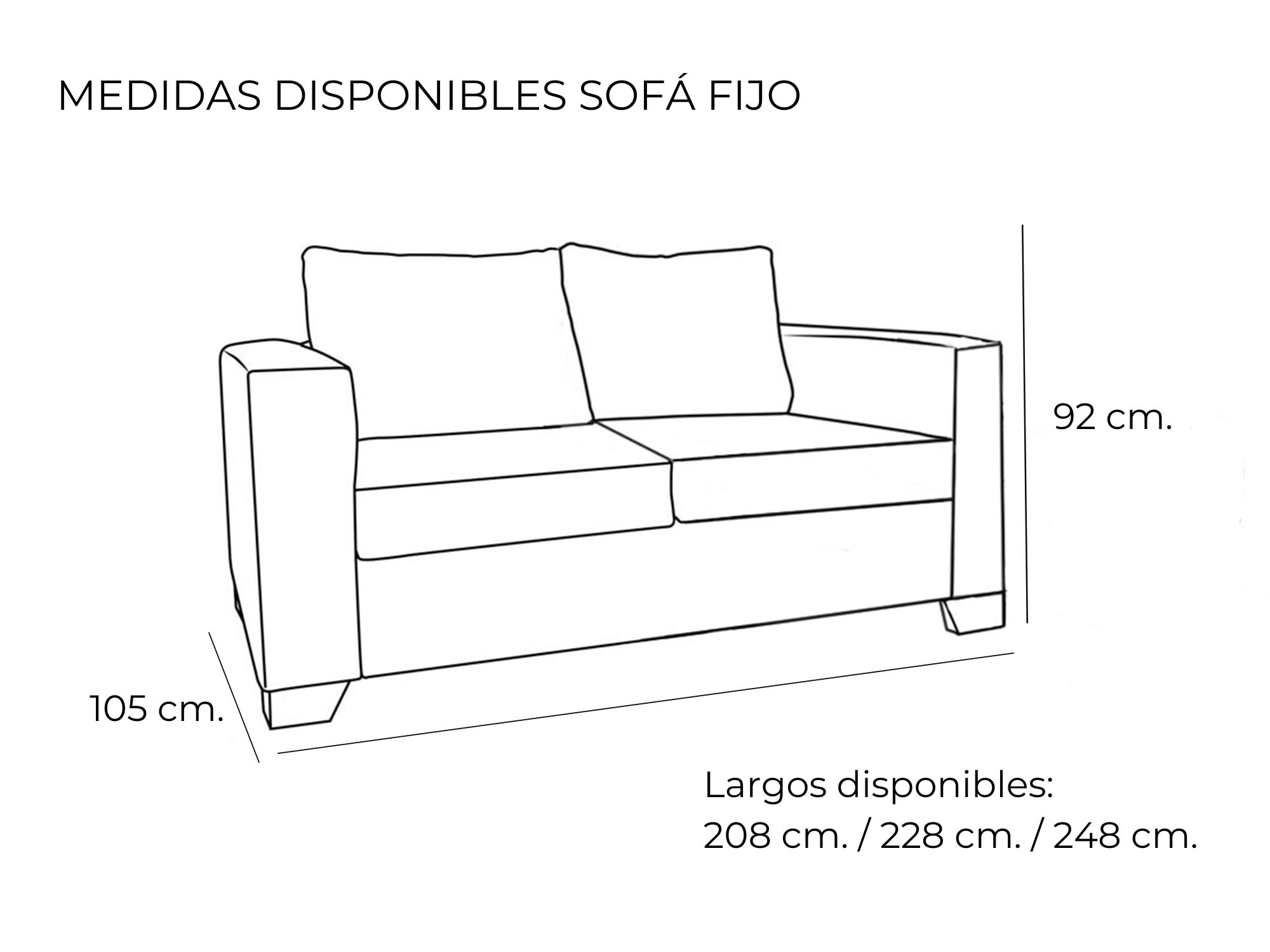 Sofá moderno de diseño Divani FEndy chaiselongue comprar online tienda